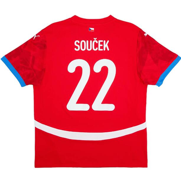 (image for) SOUČEK #22 Czech Home Jersey Euro 2024